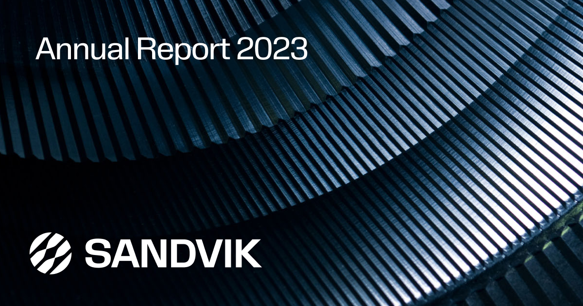 Downloads Sandvik Annual Report 2023